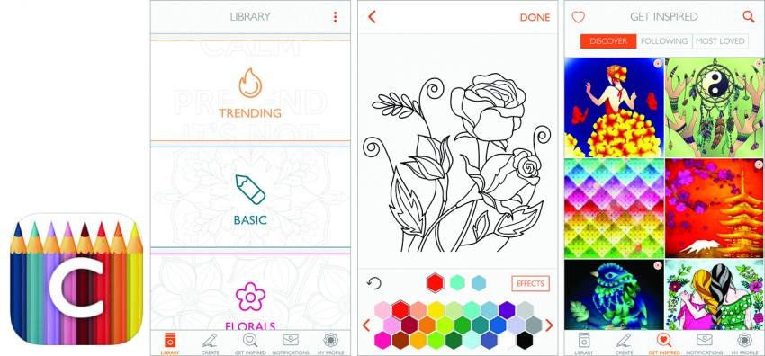 Colorfy coloring app