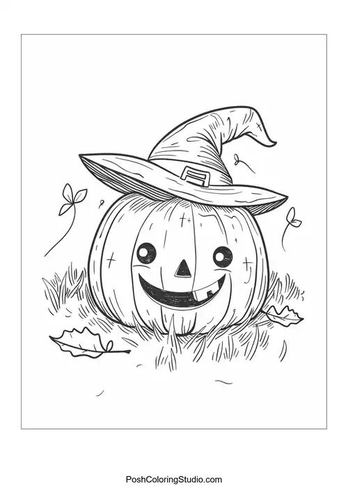 A variety of candies and treats scattered across the page.
